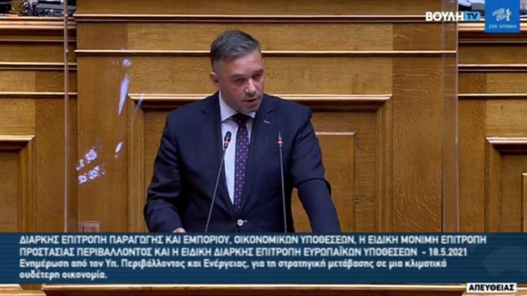 Θ. Χειμάρας: " Η πράσινη μετάβαση προϋποθέτει και σύγχρονα αγροτικά έργα υποδομής"