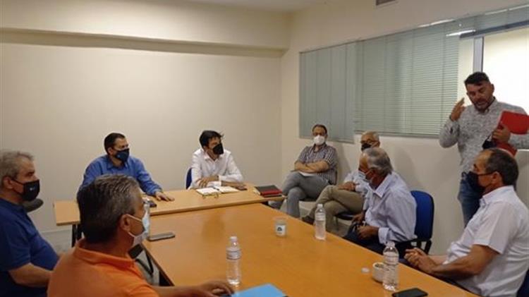 Συνάντηση Θ. Βασιλόπουλου με Αντιδημάρχους των Καλαβρύτων για την κτηνοτροφία και τους αναδασμούς
