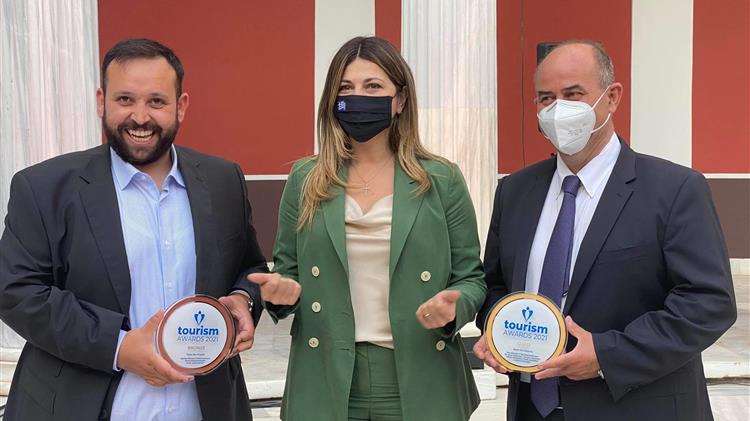 Με Χρυσό και Χάλκινο Βραβείο τιμήθηκε ο Δήμος Δίου-Ολύμπου στα Tourism Awards 2021