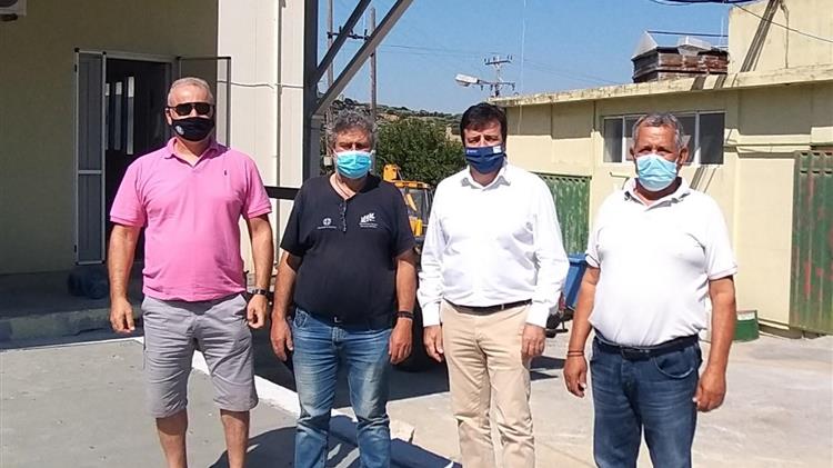 Επίσκεψη Αντιπεριφερειάρχη Ηρακλείου στον Αγροτικό Συνεταιρισμό Παναγιάς