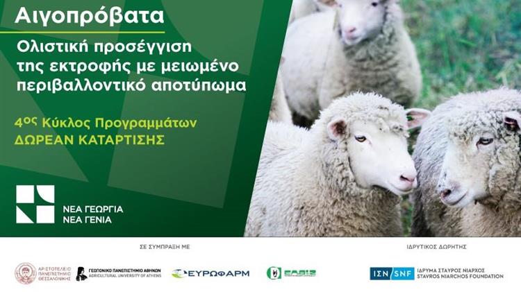Δωρεάν Πρόγραμμα Κατάρτισης στην εκτροφή αιγοπροβάτων σε Λήμνο και Ροδόπη