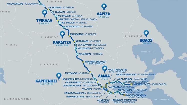 Αυτοκινητόδρομος Ε65:  Στην κυκλοφορία σήμερα τα πρώτα 14 χιλιόμετρα του Νότιου τμήματος