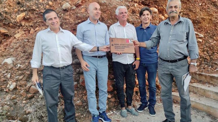 Στο Καστελόριζο για τα μονοπάτια ο Γιώργος Αμυράς