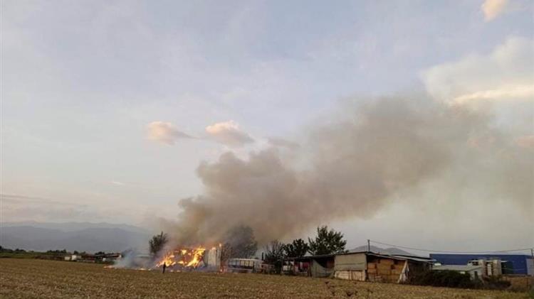 Έκκληση για βοήθεια σε πυρόπληκτο κτηνοτροφικό ζευγάρι από τη Φαλάνη Λάρισας