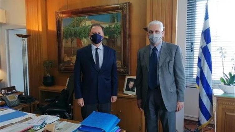 Στο Υπουργείο Αγροτικής Ανάπτυξης ο Φ. Ζαΐμης