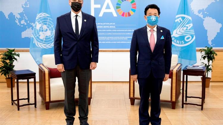 Συνάντηση Λιβανού με τον Γενικό Διευθυντή του FAO