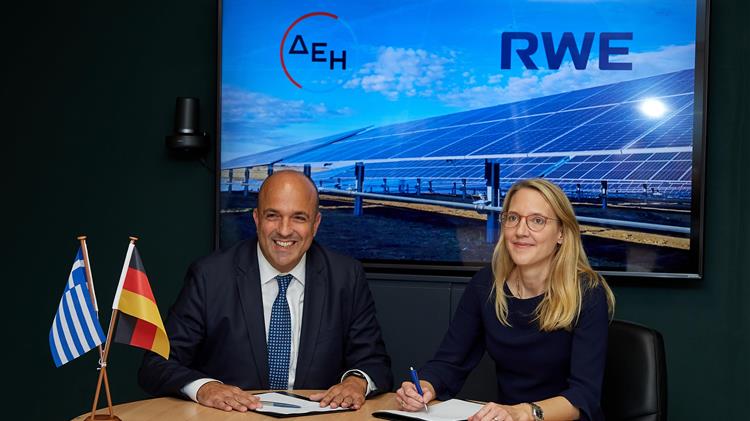 Ισχυρή σύμπραξη για την Ελλάδα: Η RWE και η ΔΕΗ δημιουργούν κοινοπραξία  για την υλοποίηση έργων ανανεώσιμων πηγών ενέργειας