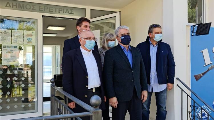 Κεδίκογλου: Στόχος μας η ανάπτυξη της Ερέτριας, θα αξιοποιήσουμε κάθε εργαλείο