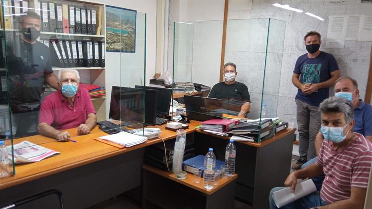 Συνάντηση για τα θέματα που απασχολούν τον αγροτικό κόσμο και σχετίζονται με τη λειτουργία του ΤΟΕΒ Ιεράπετρας