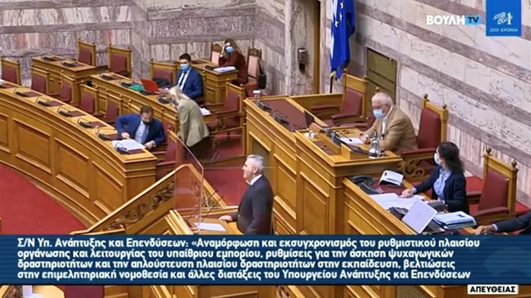 Χαρακόπουλος: Στόχος μας ένας λειτουργικός νόμος για το υπαίθριο εμπόριο