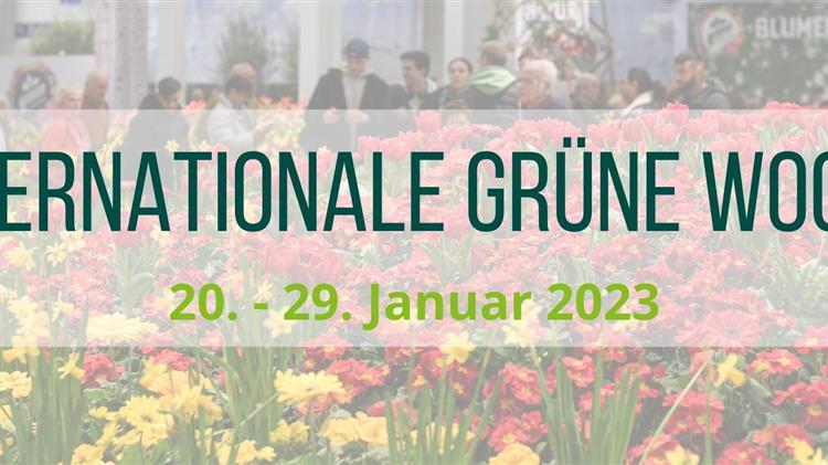 Τον Ιανουάριο του 2023 η επόμενη International Green Week Berlin