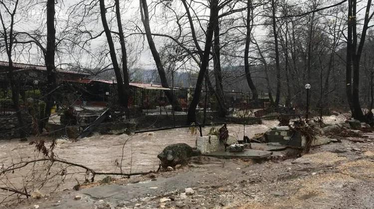 Σέρρες: Έντονα πλημμυρικά φαινόμενα πλήττουν πολλές αγροτικές περιοχές λόγω της υπερχείλισης χειμάρρων