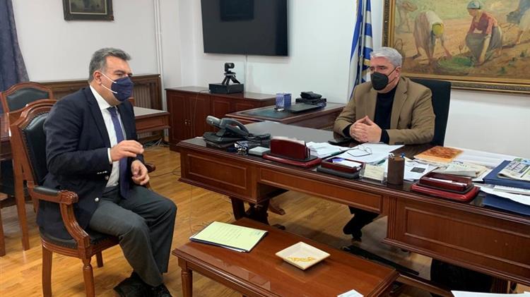 Συνάντηση εργασίας του Κεδίκογλου με τον  Κόνσολα για το μέλλον της ελληνικής αλιείας