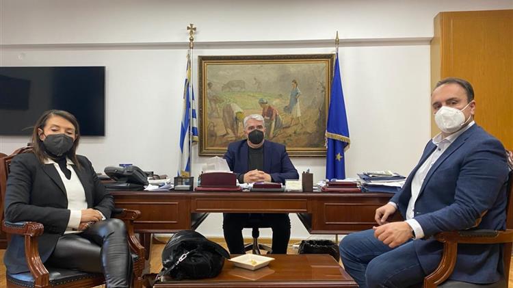 Συνάντηση του Κεδίκογλου με τον Δήμαρχο Ιστιαίας-Αιδηψού και την εκπρόσωπο της Club Med