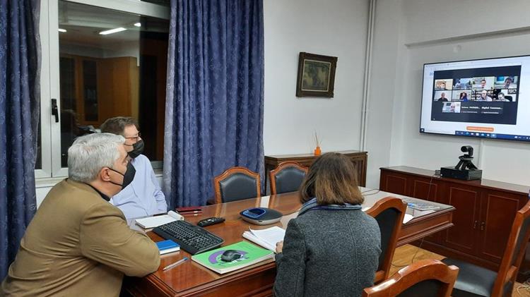 Ευρεία τηλεδιάσκεψη του  Κεδίκογλου με τον Αμυρά και επιστημονικούς φορείς για την «Επέκταση των Θαλάσσιων Προστατευόμενων Περιοχών»