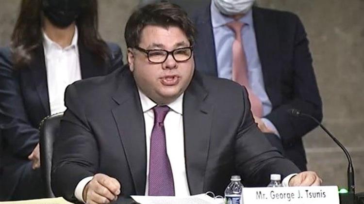 Ο Τζορτζ Τσούνης είναι ο νέος πρέσβης των ΗΠΑ στην Ελλάδα