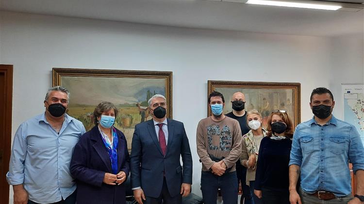 Συνάντηση εργασίας του Κεδίκογλου με εκπροσώπους Βιοκαλλιεργητών