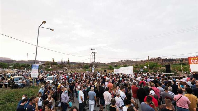 Κινητοποιήσεις πυρόπληκτων αγροτοκτηνοτρόφων Βόρειας Εύβοιας