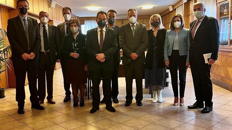 Συνάντηση του Γεωργαντά με το ΔΣ του Συνδέσμου Ελληνικών Βιομηχανιών Τροφίμων