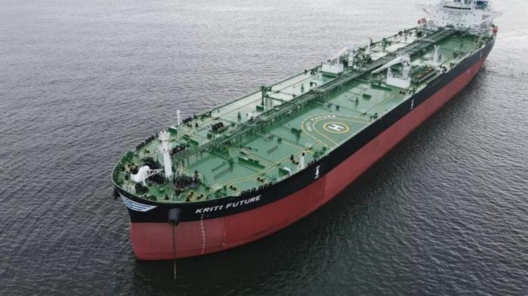 Εγκαινιάστηκε το μοναδικό δεξαμενόπλοιο παγκοσμίως που μπορεί να κινείται με αμμωνία το «KRITI FUTURE»