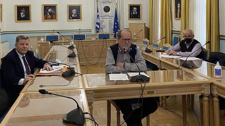 Τηλεδιάσκεψη του περιφερειάρχη Πελοποννήσου Π. Νίκα με τον πρόεδρο του ΕΛΓΟ “Δήμητρα”