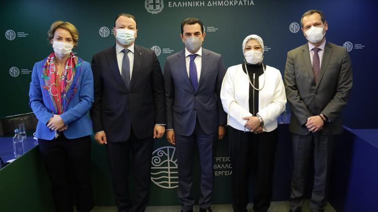 Σκρέκας: «Η ηλεκτρική διασύνδεση με την Αίγυπτο ορόσημο για την ενεργειακή ασφάλεια και την αναβάθμιση του γεωπολιτικού ρόλου της χώρας μας»