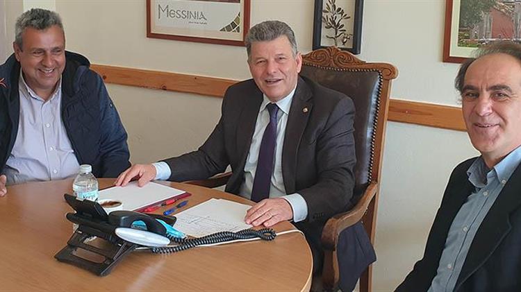 Συνάντηση του αντιπεριφερειάρχη Πρωτογενή Τομέα με στελέχη του ΓΟΕΒ Παμίσου