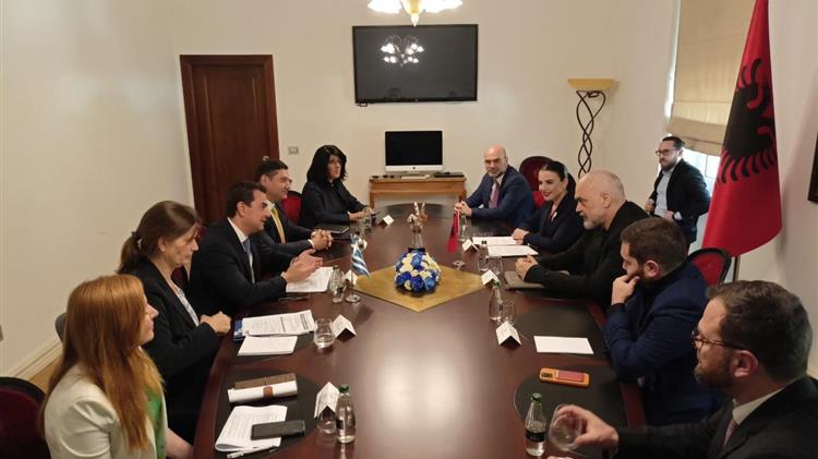 Σκρέκας: «Η ενίσχυση της διμερούς συνεργασίας παράγοντας περιφερειακής ασφάλειας και σταθερότητας»