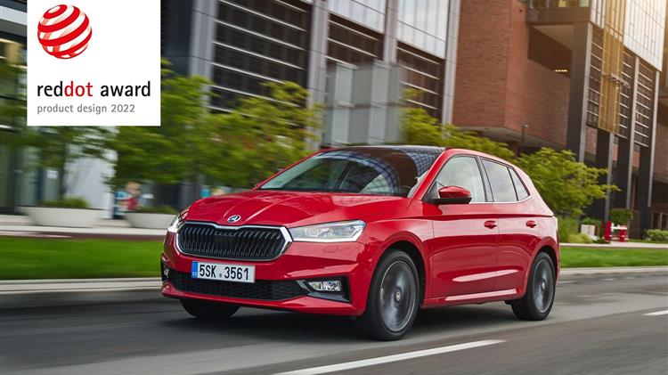 Το νέο SKODA FABIA λαμβάνει το βραβείο Red Dot για εξαιρετική σχεδίαση προϊόντων