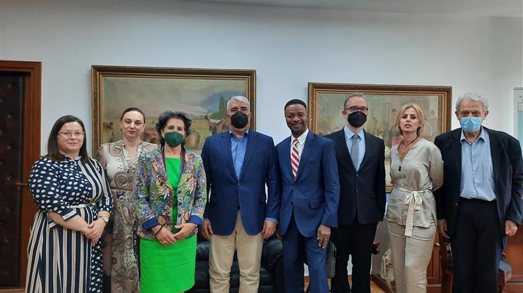 Ενίσχυση εμπορικών σχέσεων Ελλάδας - ΗΠΑ στη συνάντηση του Σίμου Κεδίκογλου, με τον Περιφερειακό Ακόλουθο των ΗΠΑ