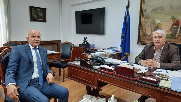 Συνάντηση Σίμου Κεδίκογλου με τον Πρέσβη του Βασιλείου Σαουδικής Αραβίας στην Ελλάδα