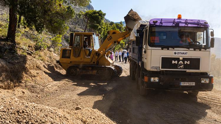 Αυτοψία Γ. Αμυρά σε εργασίες αντιπυρικής πρόληψης σε Κινέτα, Τροιζηνία και Μέθανα