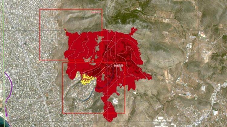 Στα 4.322 στρέμματα ανέρχεται η καμμένη γη σε Γλυφάδα- Βούλα- Βάρη