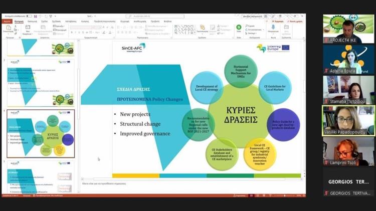 Κυκλική Οικονομία στις Μικρομεσαίες Επιχειρήσεις του κλάδου της Αγροδιατροφής