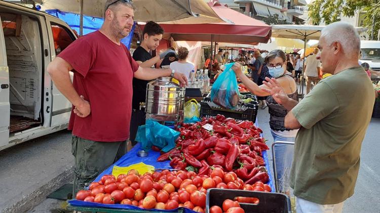 Χρ. Αθανασιάδης: «Λαβωμένες» και οι λαϊκές αγορές από την κρίση ακρίβειας, το κόστος παραγωγής και την έλλειψη εργατών γης