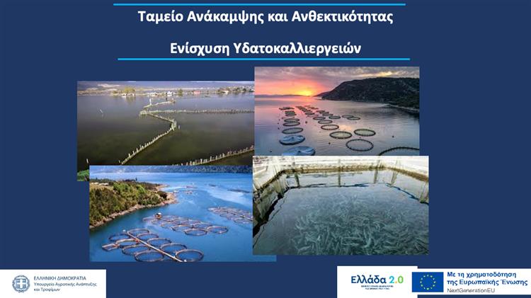 Σε διαβούλευση η «Ενίσχυση Υδατοκαλλιεργειών»