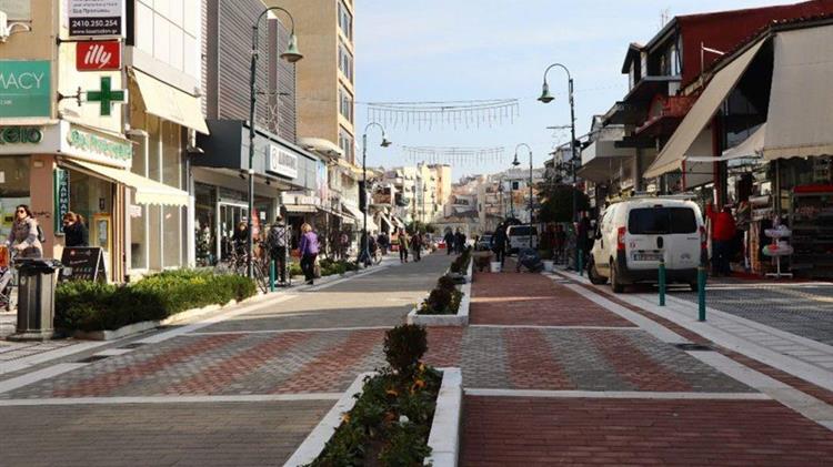 Νέο δίκτυο πεζοδρόμων και ποδηλατοδρόμων στη Λάρισα