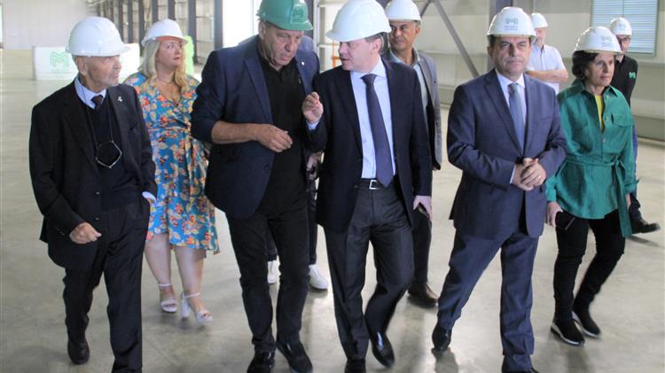 Επίσκεψη Κ. Καραμανλή, Γ. Γεωργαντά και Χρ. Καλογήρου στη ΜΗΔΙΚΗ ΣΕΡΡΩΝ