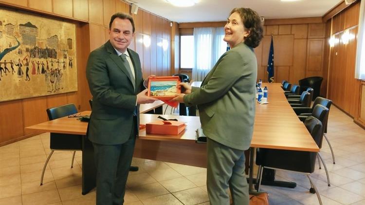 Συνάντηση Γεωργαντά με τον Πρέσβη της Αυστραλίας