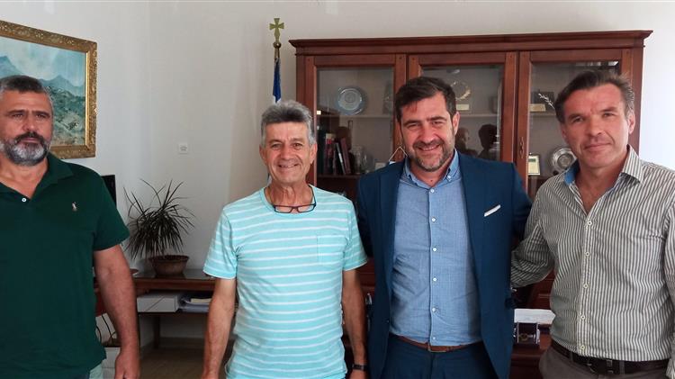 Συνάντηση με Αντιπεριφερειάρχη Νομού Λασιθίου