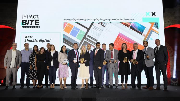 Κορυφαίες διακρίσεις της ΔΕΗ στα IMPACT BITE Awards 2022
