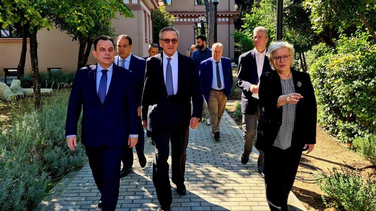 Επίσκεψη Γ. Γεωργαντά στο Μπενάκειο Φυτοπαθολογικό Ινστιτούτο