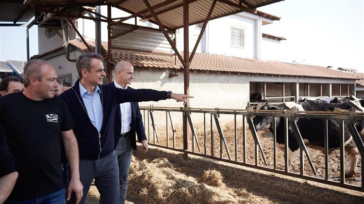 Μητσοτάκης από Πιερία: Η κυβέρνηση θα στηρίξει τους αγρότες και τους κτηνοτρόφους