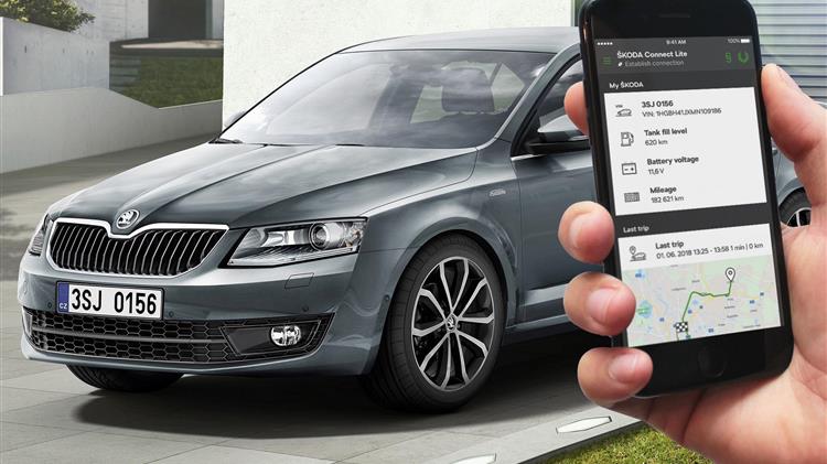 H ŠKODA στη νέα εποχή συνδεσιμότητας και online υπηρεσιών με την εφαρμογή «ŠKODA ConnectLite»