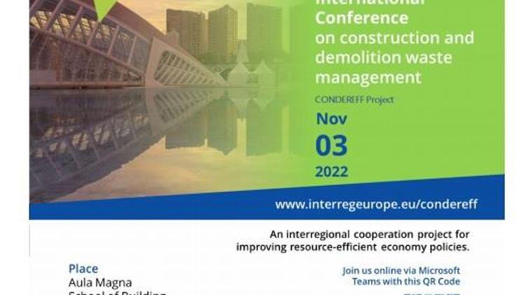 Condereff: Για την επανάχρηση αποβλήτων από κατεδαφίσεις και εκσκαφές