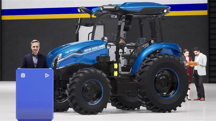 New Holland: Υπάρχει και το metaverse για τα τρακτέρ - Συμφωνία με Microsoft και Touchcast