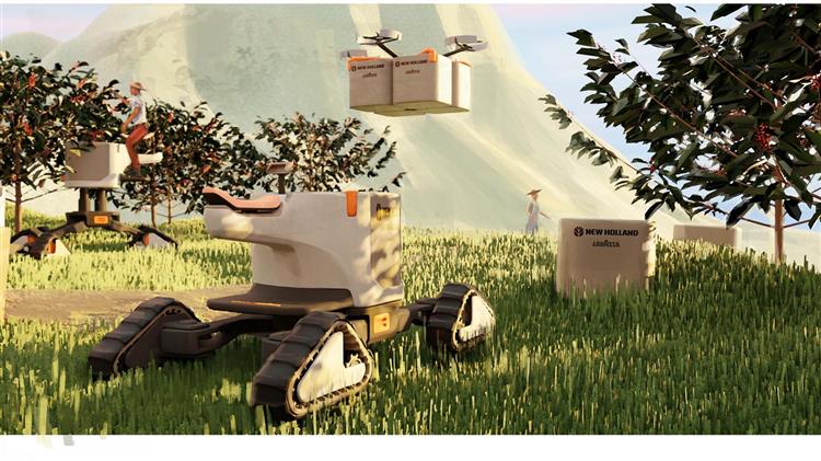 Έξι πρωτότυπα σχέδια θεριστικών μηχανών καφέ θα παρουσιαστούν στο Nuvola Lavazza στο Τορίνο