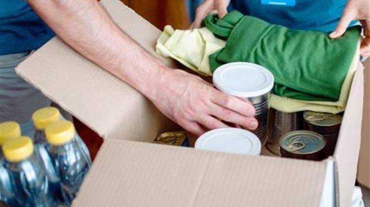 Συγκέντρωση ανθρωπιστικής βοήθειας για τους σεισμόπληκτους σε Τουρκία και Συρία