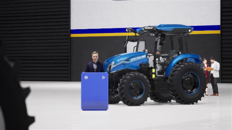 Η CNH Industrial και η New Holland συνεργάζονται με την Microsoft και την Touchcast στην έκθεση CES 2023 με μία καθηλωτική εμπειρία metaverse