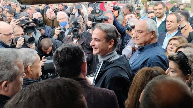 Μητσοτάκης από Πλατύκαμπο: «Θέλουμε πρωταθλητή στην Ευρώπη τον Πρωτογενή Τομέα